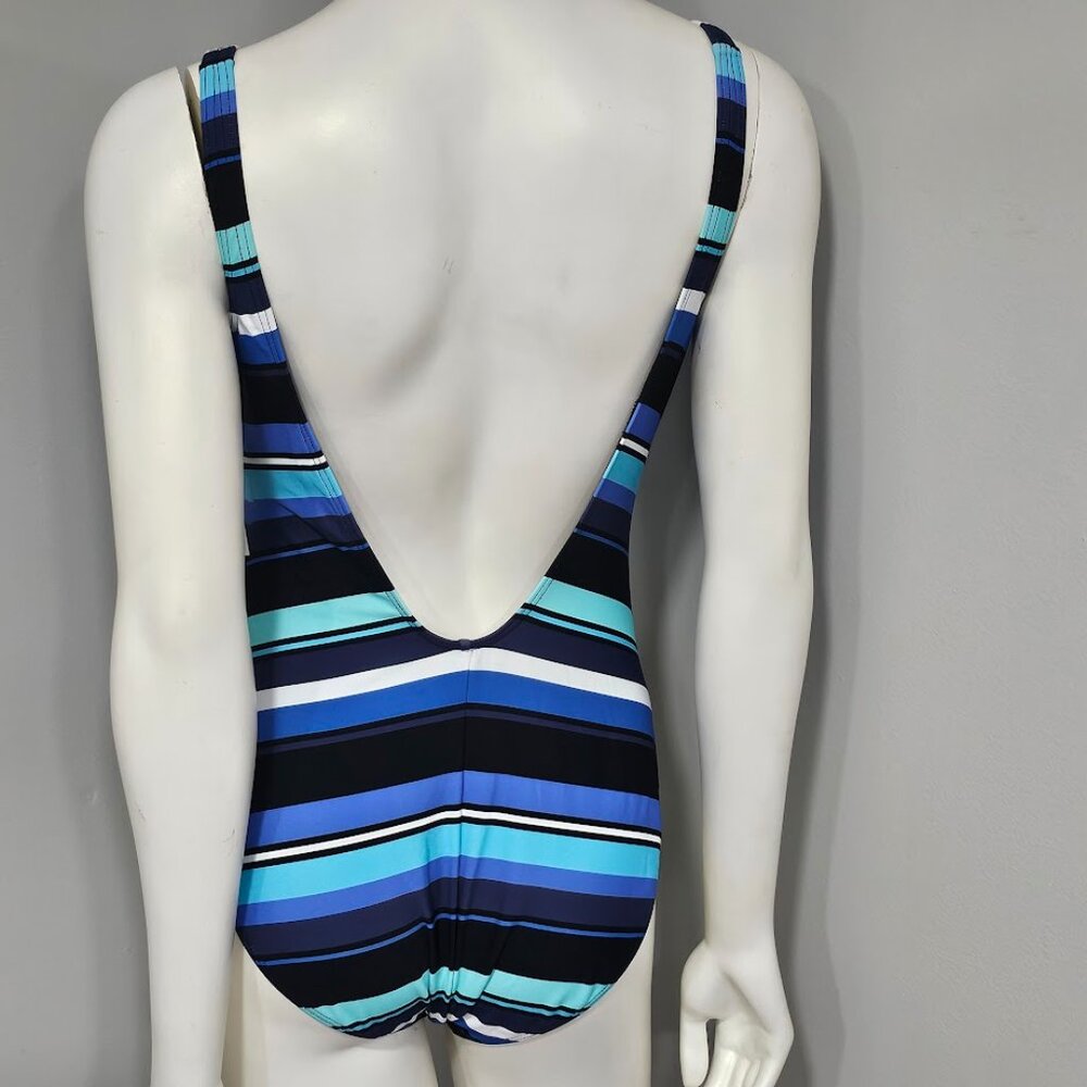 Michael Kors Ring-Front One-Piece Swimsuit - Picture 4 of 8